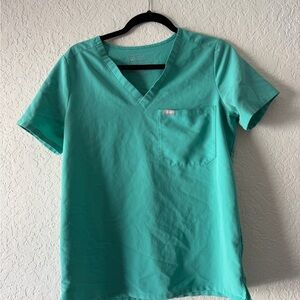Figs surgical green Catarina Scrub Top small
